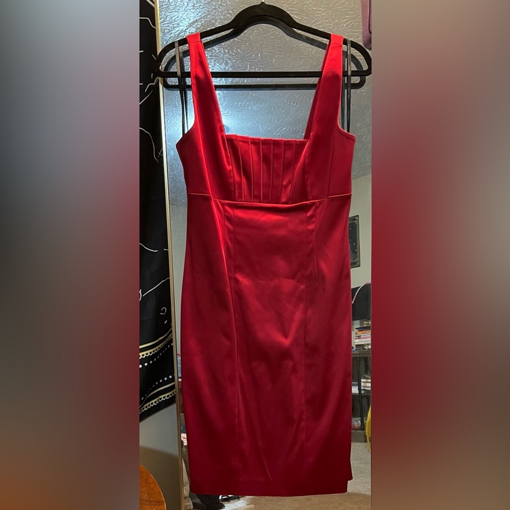Calvin Klein - Red Cocktail Dress - 6/8